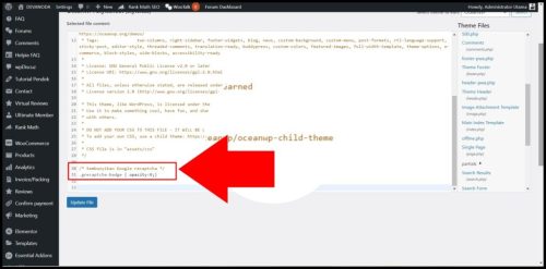 CSS kode menyembunyikan Google Captcha via Theme Files 1024x505 1