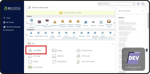 GB 10. Lokasi file manager