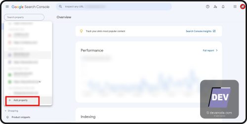 GB 22.A. Anda perlu menambahkan property dari menu dropdown