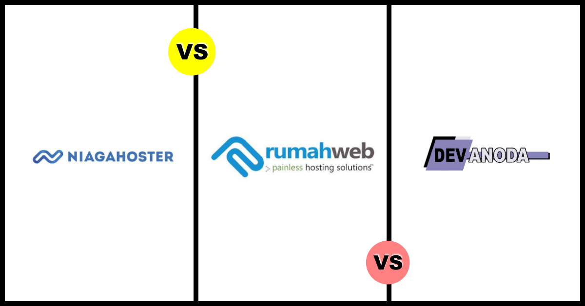 Niagahoster VS Rumahweb VS DEVanoda