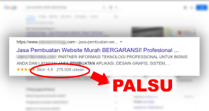 Review Bintang 5 Palsu yang telah memakan banyak korban