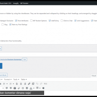 Tampilan Screen Options Discussion Kolom Komentar dimana saja