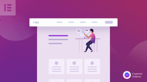Tampilan sticky header