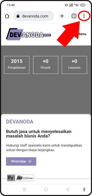 Cara melakukan Bookmark di HP/ Smartphone/ Android