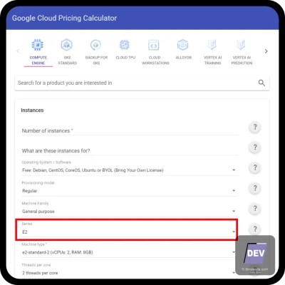 Series pada Google Cloud