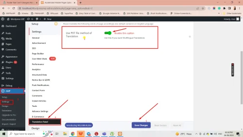 Mengubah Teks Footer pada Plugin Accelerated Mobile Pages; Panduan Langkah demi Langkah- 1
