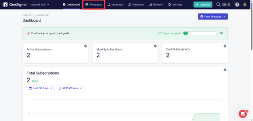 3 Membuat Web Push Notification Menggunakan Onesignal 3