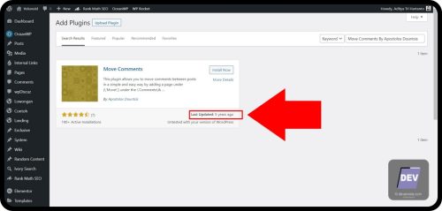 Plugin Move Comments