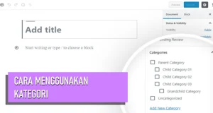Kategori Website. Kegunaan, Cara Pembuatan dan Trik Pengaturan nya