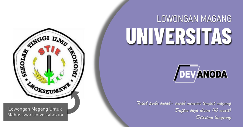 You are currently viewing Lowongan Magang Sekolah Tinggi Ilmu Ekonomi Lhokseumawe