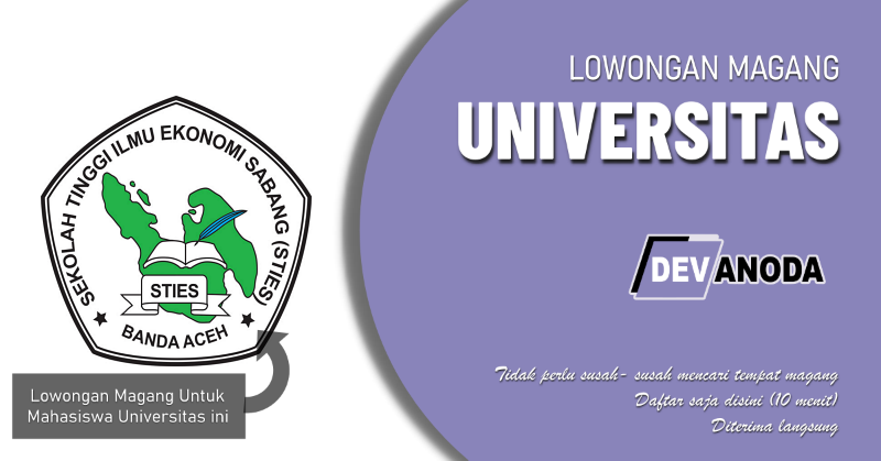 You are currently viewing Lowongan Magang Sekolah Tinggi Ilmu Ekonomi Sabang