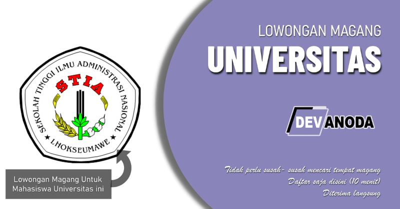 You are currently viewing Lowongan Magang Sekolah Tinggi Ilmu Administrasi Nasional