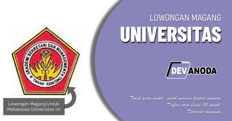 You are currently viewing Lowongan Magang Akademi Sekretari Manajemen Tanah Rencong