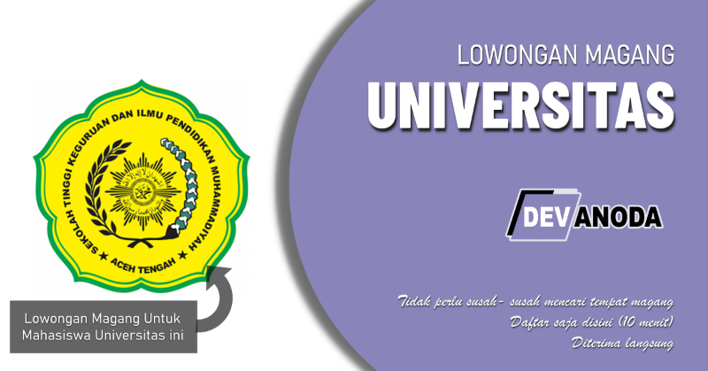 You are currently viewing Lowongan Magang STKIP Muhammadiyah Aceh Tengah