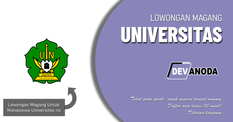 You are currently viewing Lowongan Magang Universitas Islam Negeri Ar-Raniry