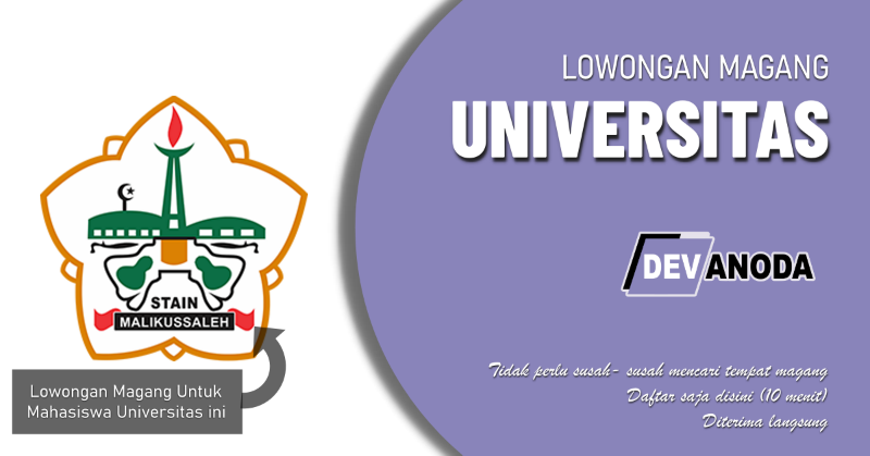 You are currently viewing Lowongan Magang STAIN Malikussaleh