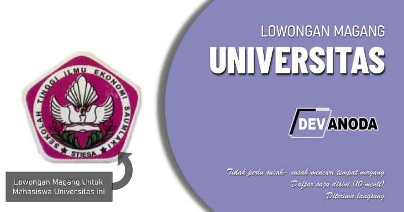 You are currently viewing Lowongan Magang Sekolah Tinggi Ilmu Ekonomi Saumlaki, Saumlaki, Maluku Tenggara Barat
