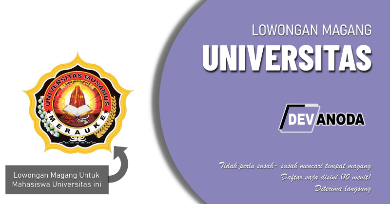 You are currently viewing Lowongan Magang Sekolah Tinggi Teknik Merauke, Merauke