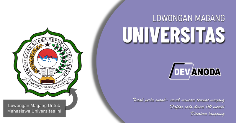 You are currently viewing Lowongan Magang IAIN Fattahul Muluk