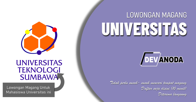 You are currently viewing Lowongan Magang SUMBAWA SCHOOL OF ENGINEERING AND TECHNOLOGY, Sumbawa Besar