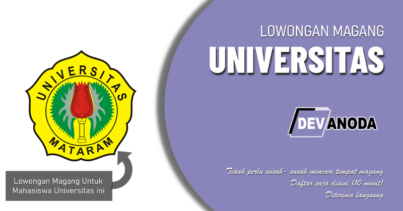 You are currently viewing Lowongan Magang Universitas Mataram