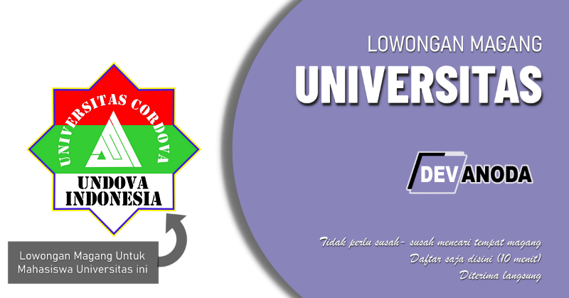 You are currently viewing Lowongan Magang Universitas Cordova Indonesia, Taliwang
