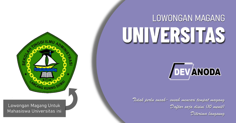 You are currently viewing Lowongan Magang Sekolah Tinggi Ilmu Administrasi Lancang Kuning
