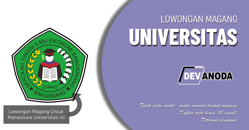 You are currently viewing Lowongan Magang STIE Bangkinang