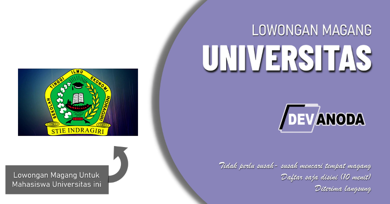 You are currently viewing Lowongan Magang STIE Indragiri Rengat
