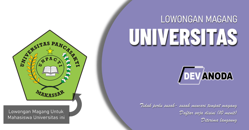 You are currently viewing Lowongan Magang Universitas Pancasakti