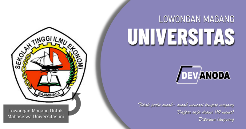 You are currently viewing Lowongan Magang STIE Bajiminasa Makassar