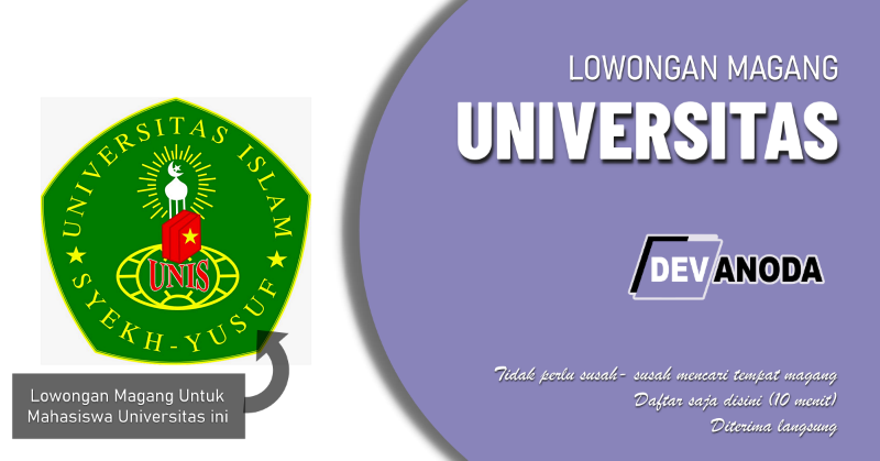 You are currently viewing Lowongan Magang Universitas Islam Syekh Yusuf
