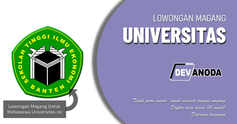 You are currently viewing Lowongan Magang STIE Banten