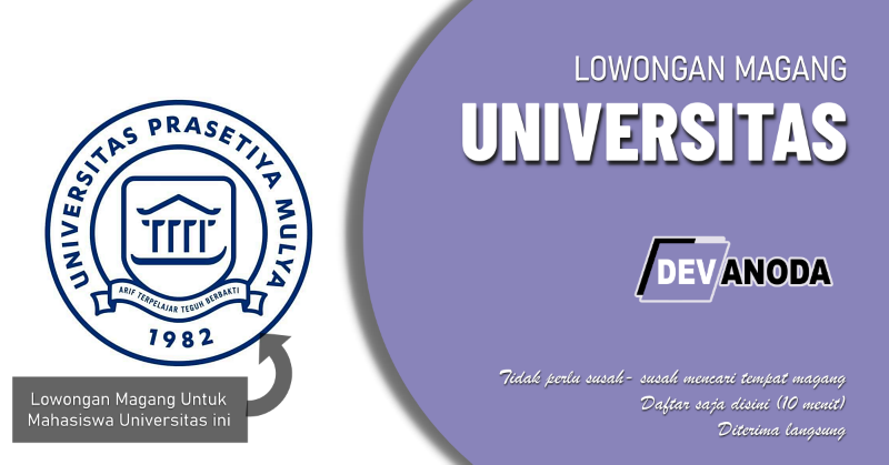 You are currently viewing Lowongan Magang STIE Prasetiya Mulya