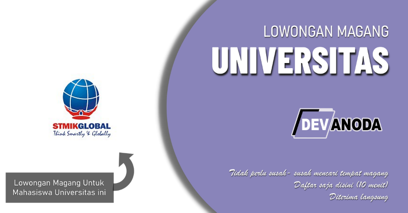 You are currently viewing Lowongan Magang STMIK Bina Sarana Global