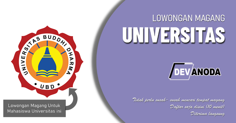You are currently viewing Lowongan Magang Universitas Buddhi Dharma