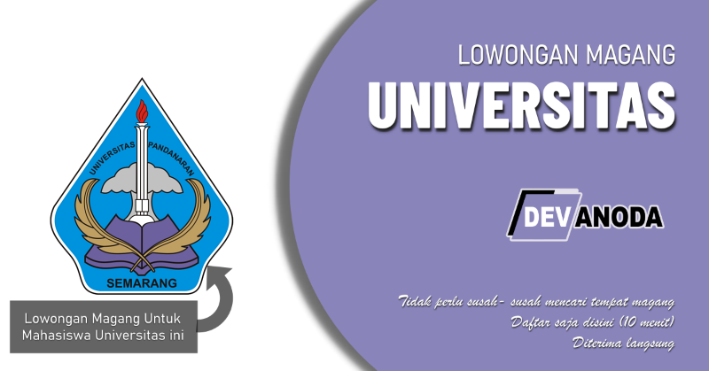 You are currently viewing Lowongan Magang Universitas Pandanaran