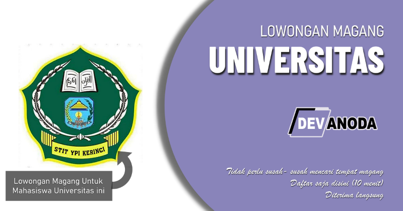 You are currently viewing Lowongan Magang STIT YPI Kerinci