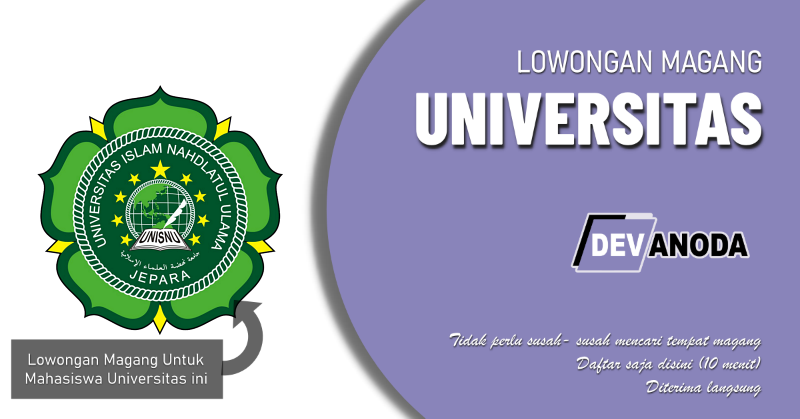 You are currently viewing Lowongan Magang Universitas Islam Nahdlatul Ulama