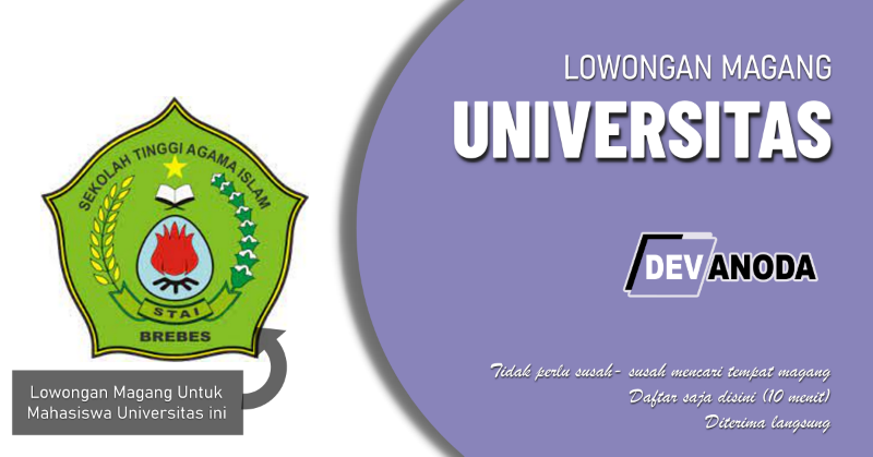 You are currently viewing Lowongan Magang Sekolah Tinggi Agama Islam Brebes (STAIB)