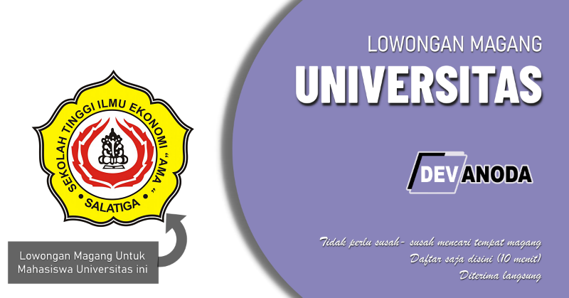 You are currently viewing Lowongan Magang Sekolah Tinggi Ilmu Ekonomi AMA
