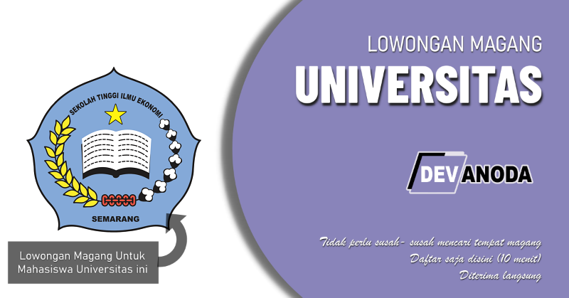 You are currently viewing Lowongan Magang Sekolah Tinggi Ilmu Ekonomi Semarang