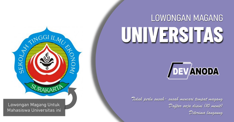 You are currently viewing Lowongan Magang Sekolah Tinggi Ilmu Ekonomi Surakarta