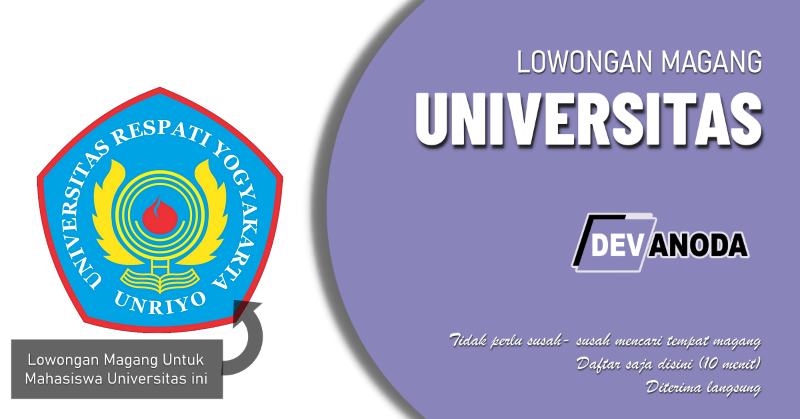 You are currently viewing Lowongan Magang universitas respati yogyakarta