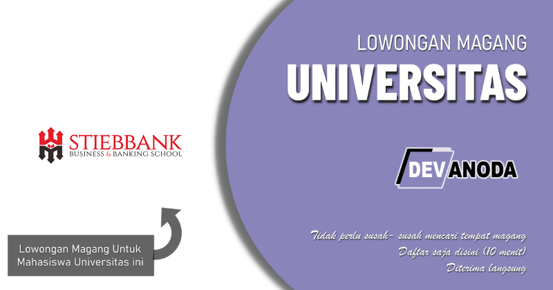 You are currently viewing Lowongan Magang STIE Bank Yogyakarta