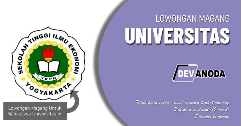 You are currently viewing Lowongan Magang STIE YKPN Yogyakarta