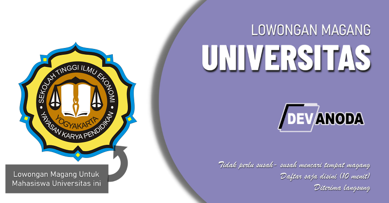 You are currently viewing Lowongan Magang Sekolah Tinggi Ilmu Ekonomi YKP