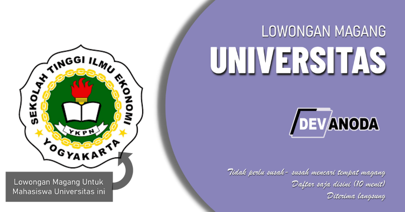 You are currently viewing Lowongan Magang Sekolah Tinggi Ilmu Ekonomi YKPN