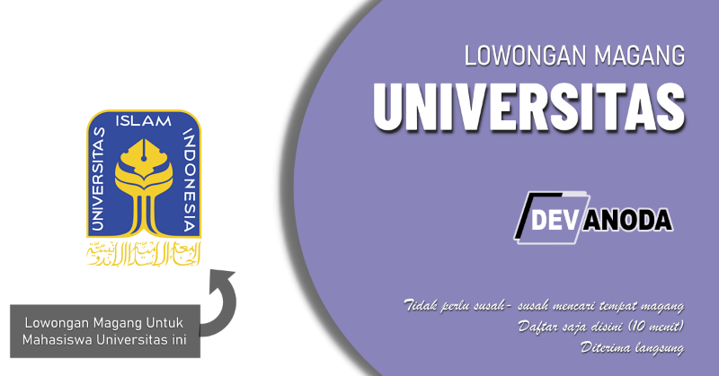 You are currently viewing Lowongan Magang Universitas Islam Indonesia