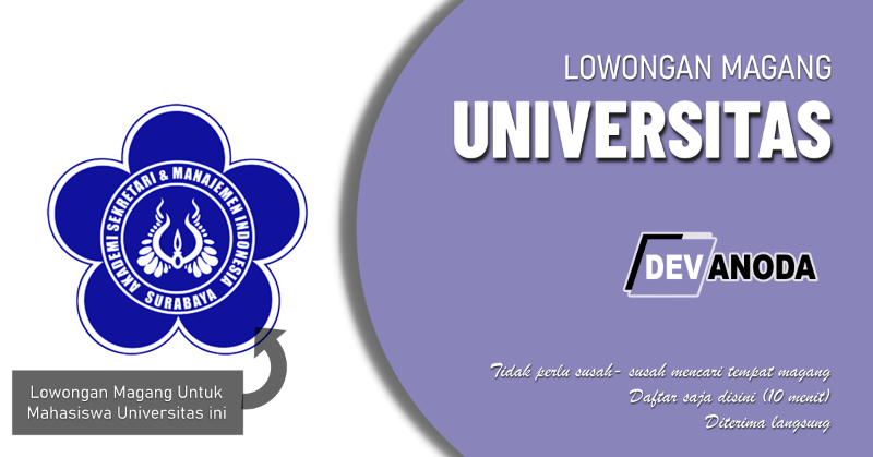 You are currently viewing Lowongan Magang Akademi Sekretari dan Manajemen Indonesia